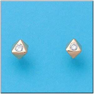 Pendientes oro 18kl circonitas