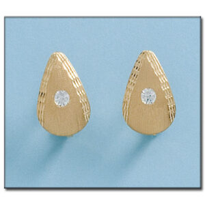 Pendientes oro 18kl circonitas