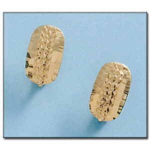 Pendientes oro 18kl tallados