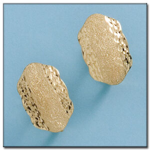 Pendientes oro 18kl tallados