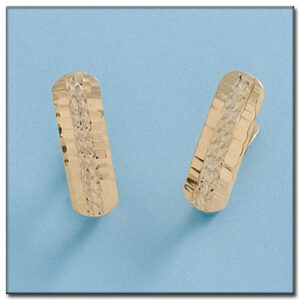 Pendientes oro 18kl tallados