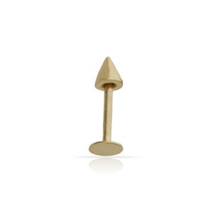 Piercing oro 18kl labio pincho