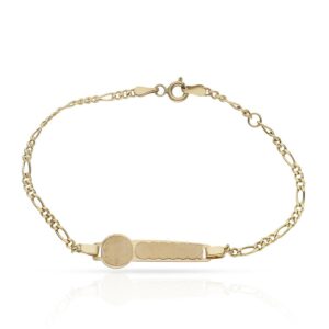 Pulsera oro 18kl reloj 3x1