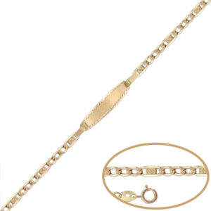 Pulsera oro 18kl - 12cm