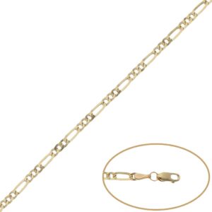 Pulsera oro 18kl 3x1 - 3mm ** agotado temporalmente**