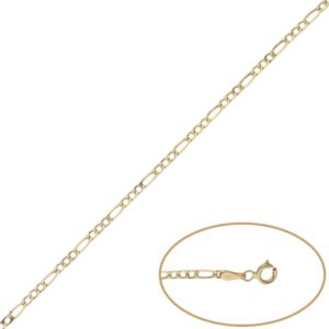 Pulsera oro 18kl 3x1 - 2.50mm