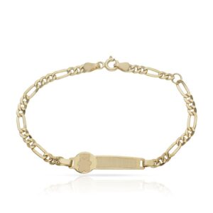 Pulsera oro 18kl oso 3x1