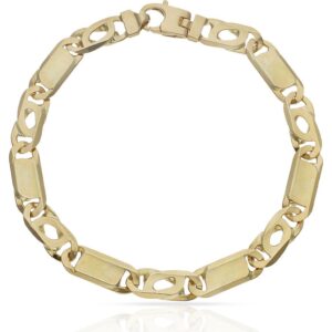 Pulsera oro 18kl fundida