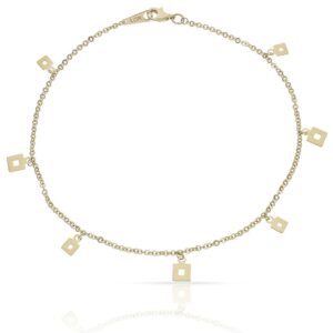 Pulsera oro 18kl tobillera