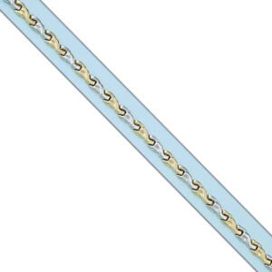Pulsera oro 18kl triqueta