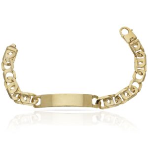 Pulsera oro 18kl fundida placa