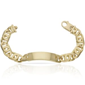 Pulsera oro 18kl fundida placa