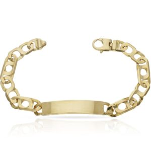 Pulsera oro 18kl fundida placa