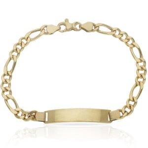 Pulsera oro 18kl 3x1 placa