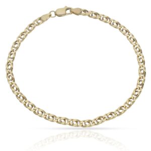 Pulsera oro 18kl hueca
