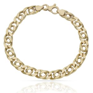Pulsera oro 18kl hueca