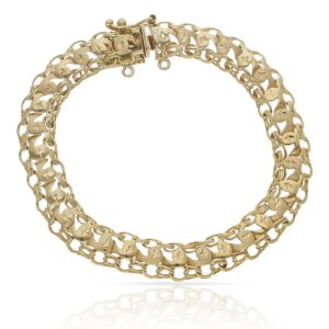 Pulsera oro 18kl princesa - 9mm