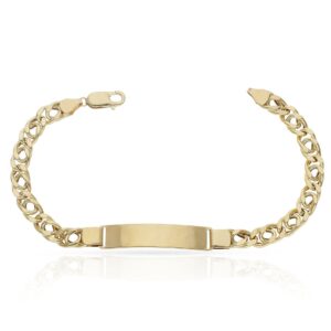 Pulsera oro 18kl barbada doble