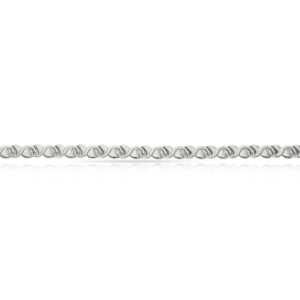 Pulsera oro blanco 18kl