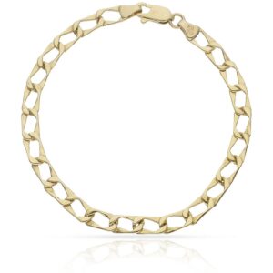 Pulsera oro 18kl fundida