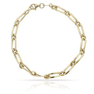 Pulsera oro 18kl hueca