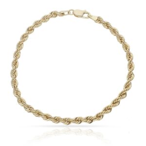 Pulsera oro 18kl salomonica - 3.80 mm