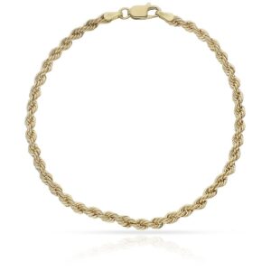Pulsera oro 18kl salomonica - 3.3 mm