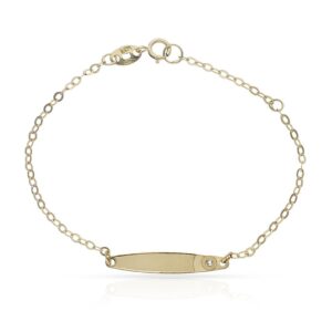 Pulsera circulo oro 18kl circonita