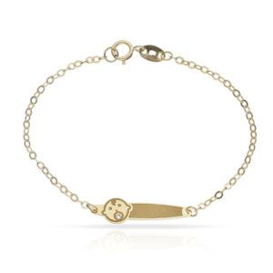 Pulsera oro 18kl bebe