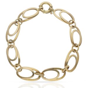 Pulsera  oro 18kl troquelada