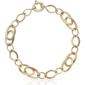 Pulsera oro 18kl troquelada