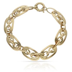 Pulsera oro 18kl troquelada