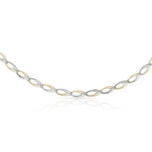 Pulsera oro 18kl bicolor