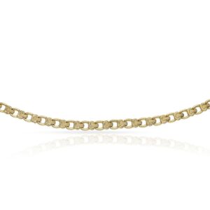 Pulsera oro 18kl troquelada