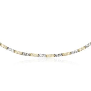 Pulsera oro 18kl bicolor fundida