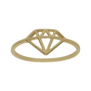 Sortija oro 18kl diamante