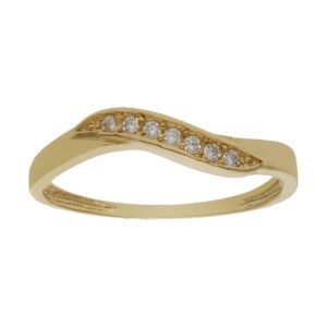 Sortija oro 18kl circonitas