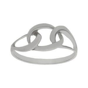 Sortija oro blanco 18kl