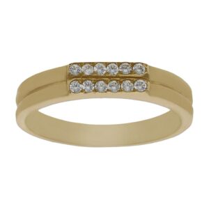Sortija oro 18kl circonitas