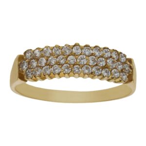 Sortija oro 18kl circonitas