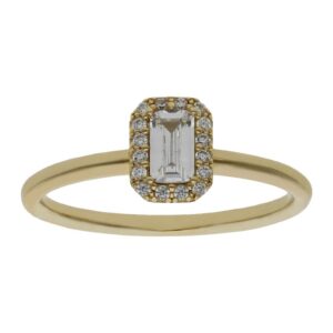 Sortija oro 18kl circonitas