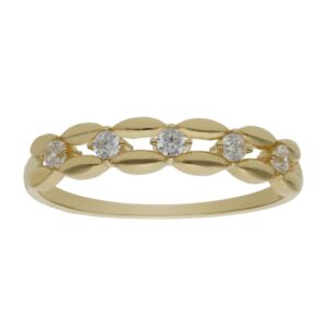 Sortija oro 18kl circonitas