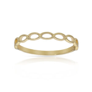 Sortija oro 18kl oval