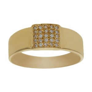 Sortija oro 18kl circonitas
