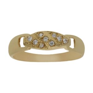 Sortija oro 18kl circonitas