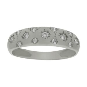 Sortija oro blanco 18kl circonitas