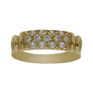 Sortija oro 18kl circonitas