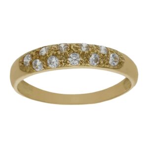 Sortija oro 18kl circonitas