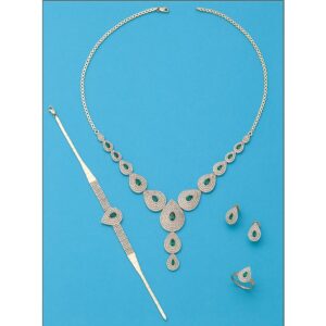 Sortija oro 18kl crisopal y circonitas