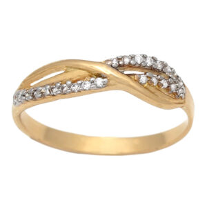 Sortija oro 18kl circonitas